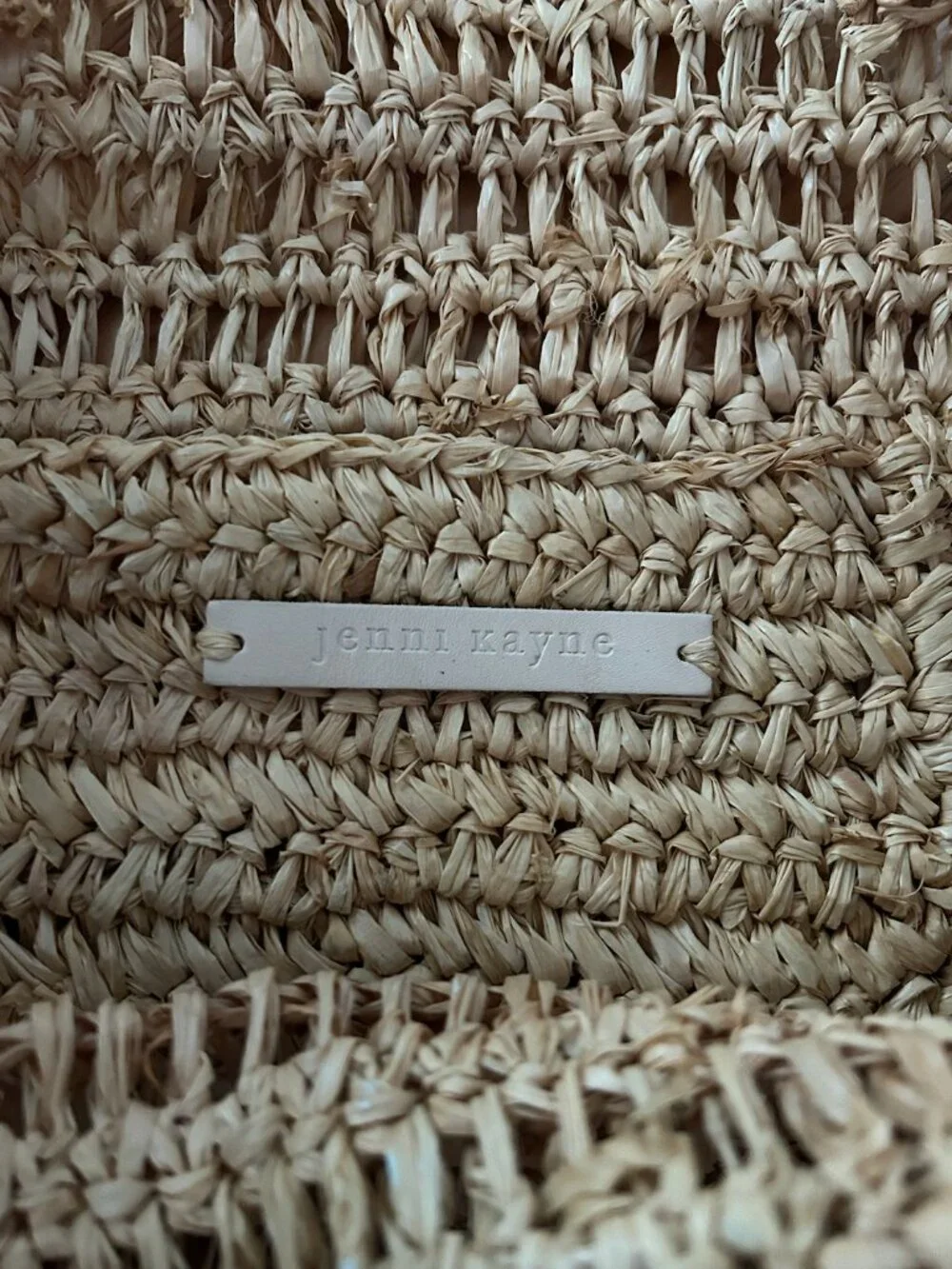 Jenni Kayne Raffia Tote